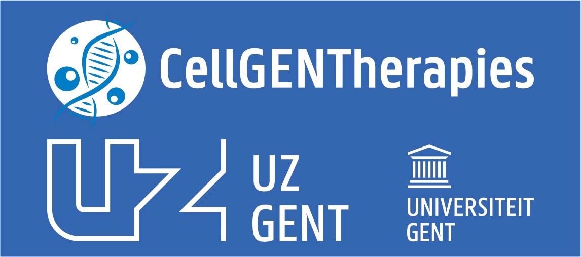 Logo CellGENTherapies-UZ Ghent-Universiteit Gent