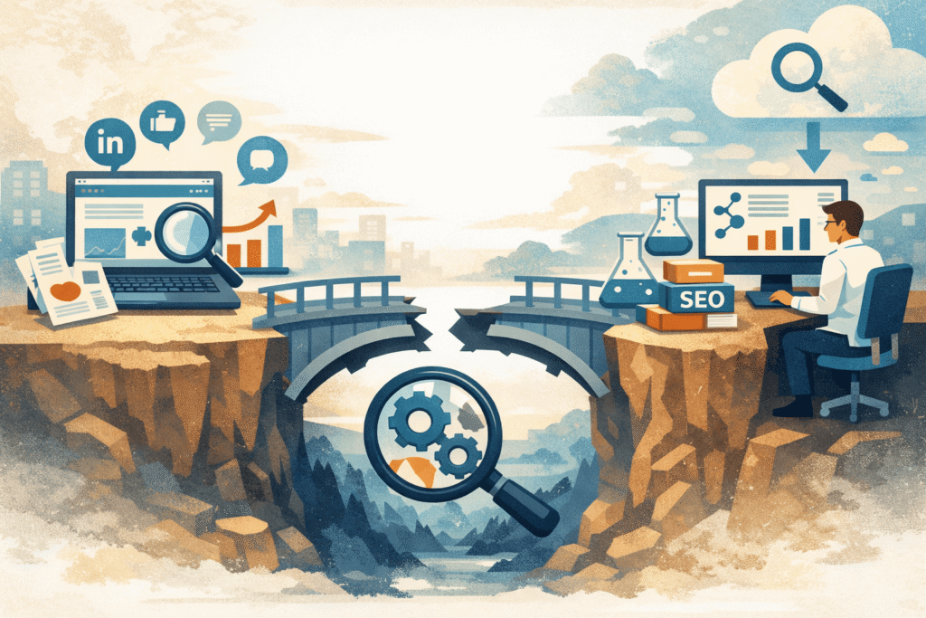 The discoverability gap in life sciences marketing_DauntelssDonkey