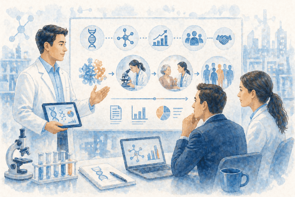 How scientific storytelling accelerates commercial adoption_DauntlessDonkey