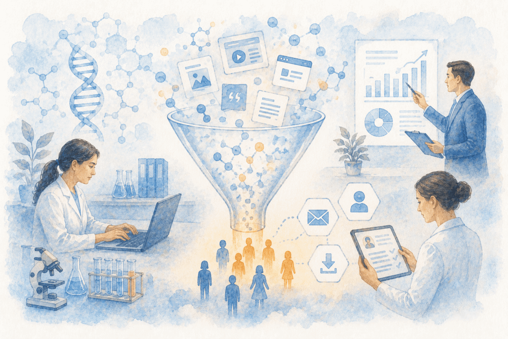 Life science content marketing How to build a strategy that generates leads_DauntlessDonkey