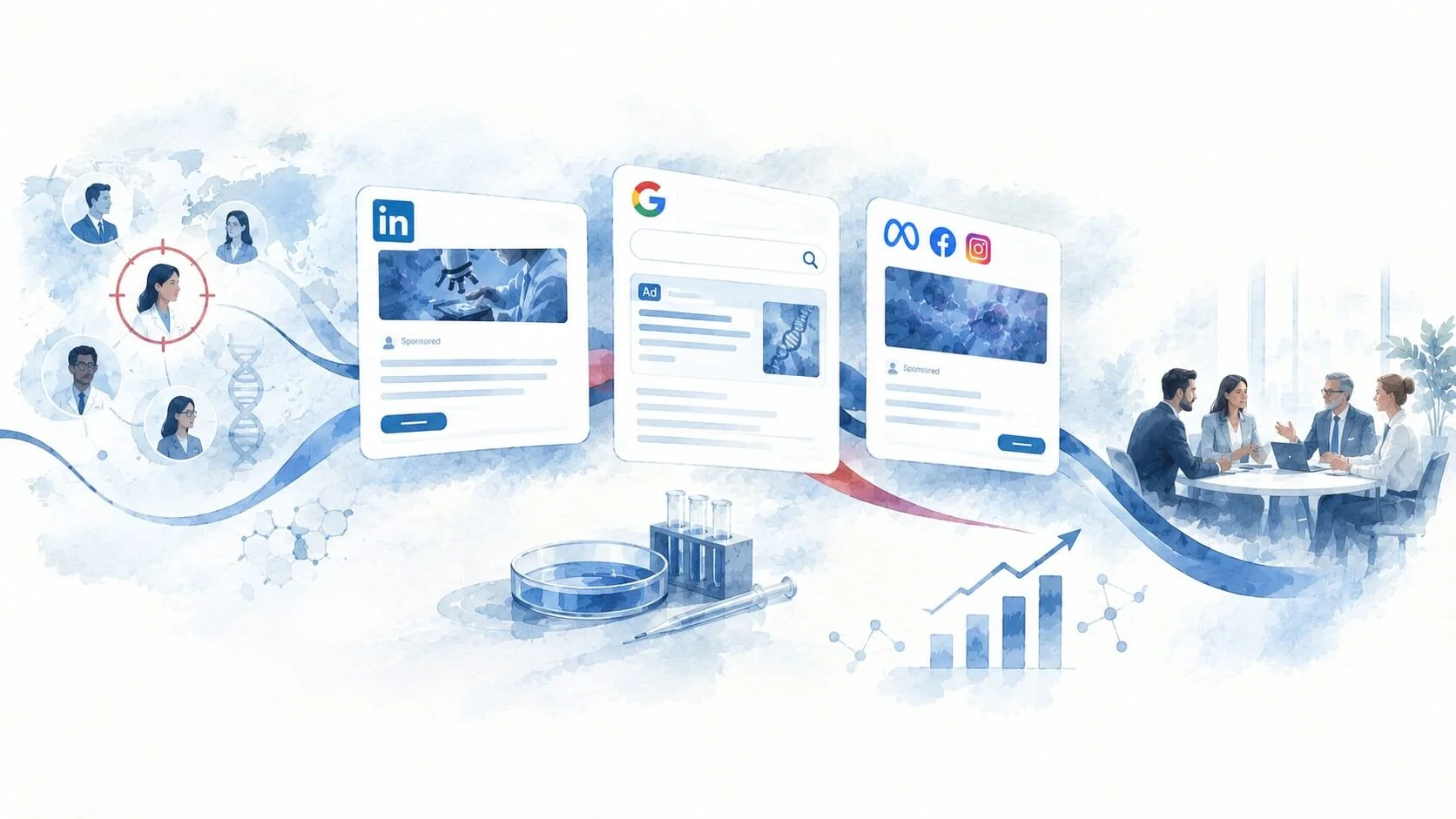Online advertising for life science companies which platforms work and why_DauntlessDonkey